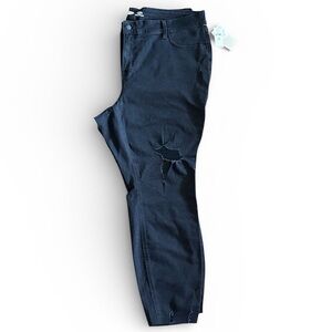 Old Navy Jeans Rockstar Super Skinny High Rise Distressed